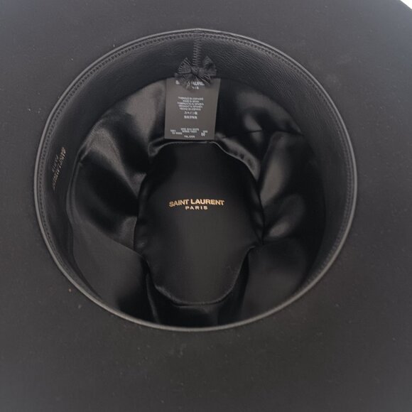 Saint Laurent Unisex Fedora Hat - NWOT - Picture 9 of 15